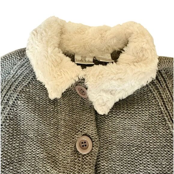 Koala Kids Sweater Jacket, sz 4T(altered) - Picture 3 of 9